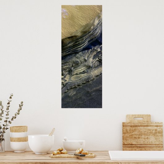 Polar Canyonで露出したレイヤー ポスター (キッチン)