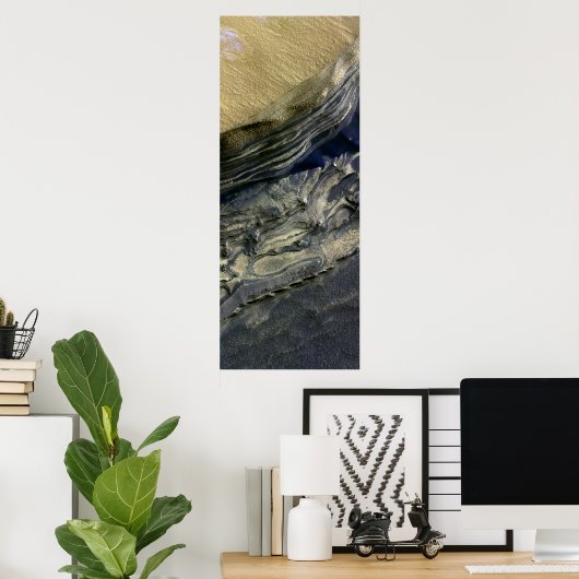 Polar Canyonで露出したレイヤー ポスター (ホームオフィス)