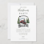 Polar Express Christmas 招待状 (正面)