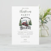 Polar Express Christmas 招待状 (スタンド正面)