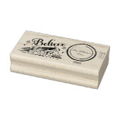 Polar Express Christmas Ticket ラバースタンプ (スタンプ)