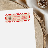 Polar Express Christmas Ticket Adress ラベル