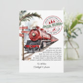 Polar Express Train Special Delivery Pregnancy シーズンカード (スタンド正面)