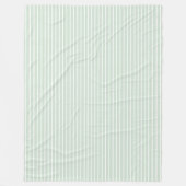 Polar fleece blanket with stripes. フリースブランケット (正面)