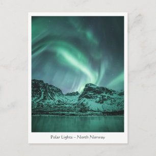 Polar Lightsノルウェーはがき ポストカード