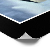 「POLAR MOON」極熊とムーンアートプリント ポスター (角)