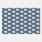 Polar Opposites- Christmas Wrapping Paper Trio 1 ラッピングペーパーシート (正面)