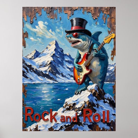 Polar Punk: Guitar Shark ポスター (正面)