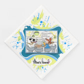 Polar Regions | Valentine’s Day Dinner Napkin (コーナー)