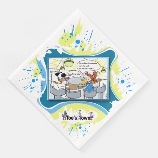 Polar Regions | Valentine’s Day Dinner Napkin (コーナー)