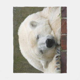 PolarBear_2015_0401 フリースブランケット