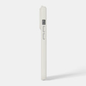 Polaroid 写真入りフォトケース「いつも感謝、いつも祝福されています」カスタムギフト iPhoneケース (左側面)