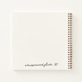 Polaroid Photo Book | ヴィンテージ アート ノート アルバム (裏面)