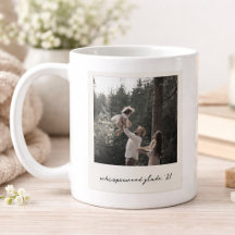 Polaroid Photo Coffee Mug | オリジナル ヴィンテージ アート