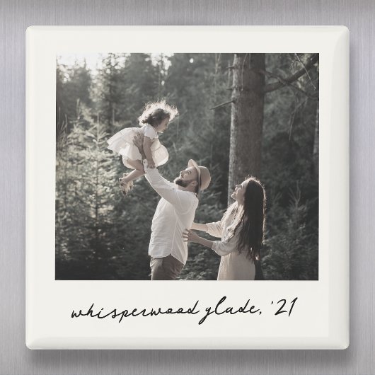 Polaroid Photo Magnet | Custom Vintage Retro Art マグネット
