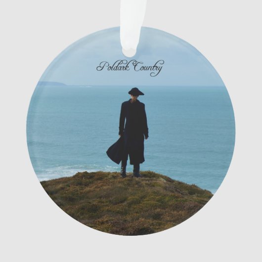 Poldarkの国の写真コーンウォールイギリス オーナメント (正面)