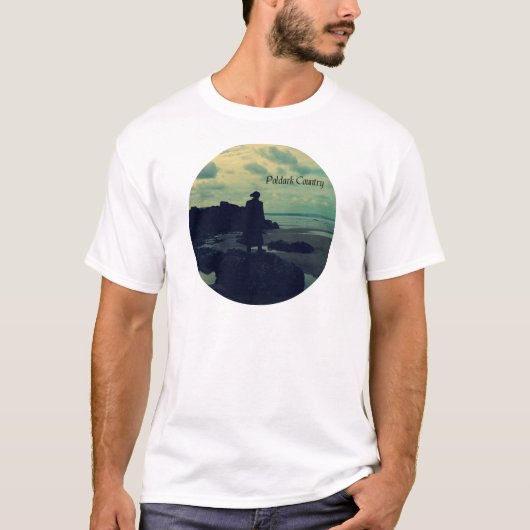 Poldarkの国の写真コーンウォールイギリス Tシャツ (正面)