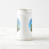 Poldarkの国鉱山はコーンウォールイギリスを台無しにします ビールジョッキ (中央)