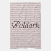 Poldarkの引用文 キッチンタオル (縦)
