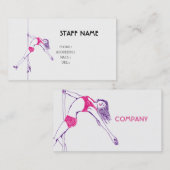 pole danse BUSINESS CARD 名刺 (正面/裏面)