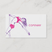 pole danse BUSINESS CARD 名刺 (裏面)