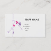 pole danse BUSINESS CARD 名刺 (正面)