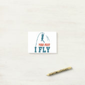 Pole Vaultおもしろい Polevaultで飛走ぶ ポストイット (デスク上)