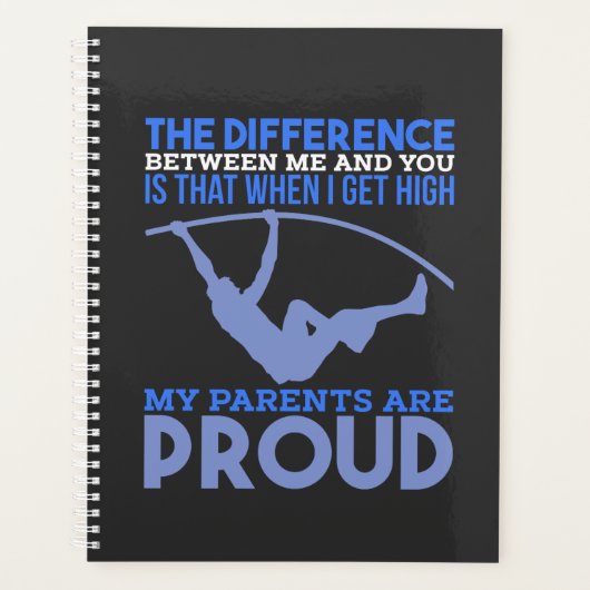 Pole Vault – 親が誇りを持った プランナー手帳 (正面)