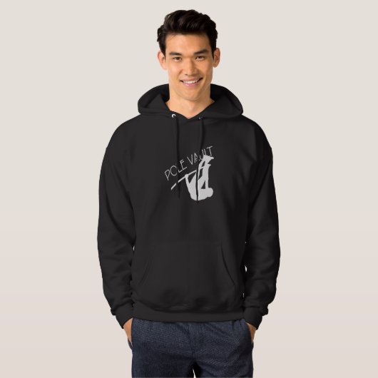 Pole Vault I set the bar high パーカ (正面フル)