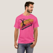 Pole Vault Tシャツ – おもしろいポールVaultシャツfor Yo (正面フル)