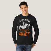 Pole Vault Track Fault I Love Pole Vault Tシャツ (正面フル)