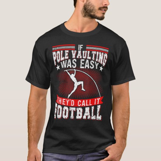 Pole Vaulting Jumping Track And Field Vault Jumper Tシャツ (正面)