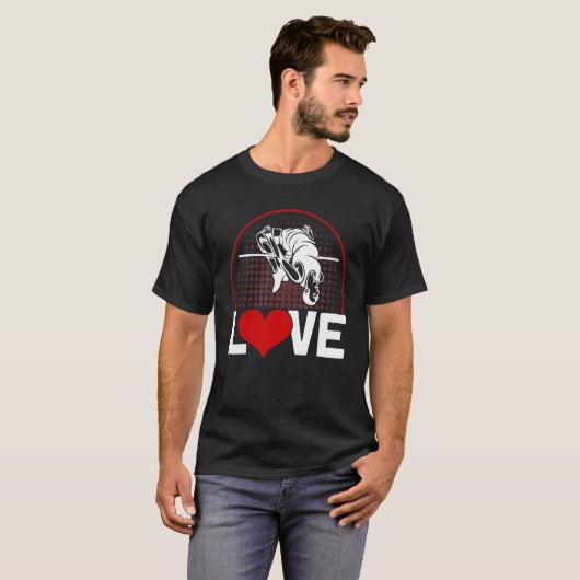 Pole Vaulting Love Pole Vault Tシャツ (正面フル)