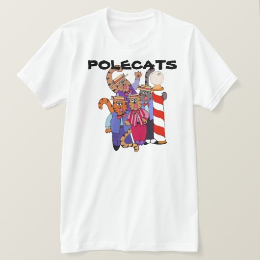 Polecats Tシャツ (デザイン正面)