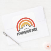 Polemonium Peak California スクエアシール (封筒)