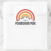 Polemonium Peak California スクエアシール (バッグ)