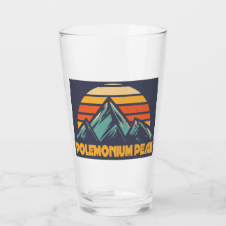 Polemonium Peak California Retro Turquoise タンブラーグラス