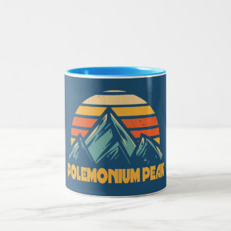 Polemonium Peak California Retro Turquoise ツートーンマグカップ
