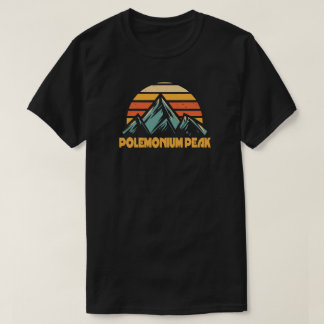 Polemonium Peak California Retro Turquoise Tシャツ