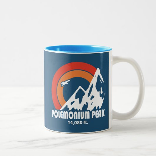 Polemonium Peak California Sun Eagle ツートーンマグカップ (右)