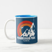 Polemonium Peak California Sun Eagle ツートーンマグカップ (左)
