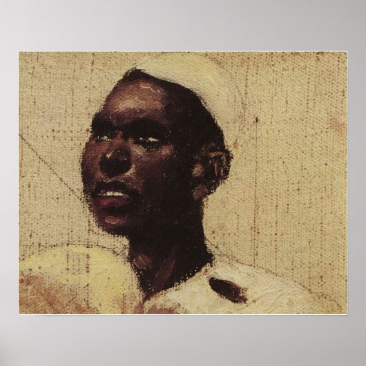Polenov - The Head Of Nubian Man ポスター (正面)
