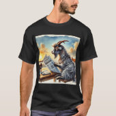 Polera Retrato de cabra Tシャツ (正面)