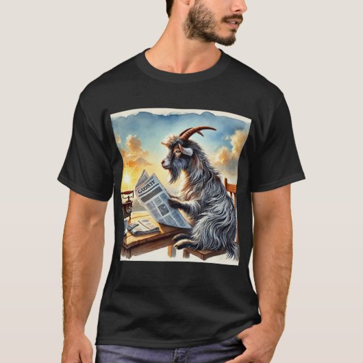 Polera Retrato de cabra Tシャツ (正面)