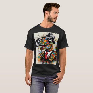 Polera T-Rex Fotógrafo Tシャツ