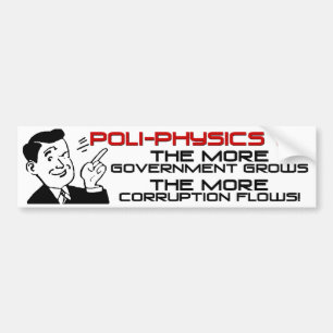 Poli物理学101 バンパーステッカー