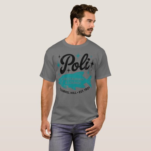 Poli - Squirrel Hill Tシャツ (正面フル)