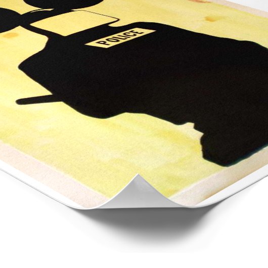 police ポスター (角)