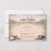 Police Academy Badge Ceremony Graduation 出欠カード (正面)