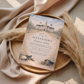 Police Academy Badge Ceremony Graduation 招待状